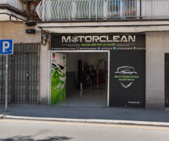 Fachada del taller Motorclean
