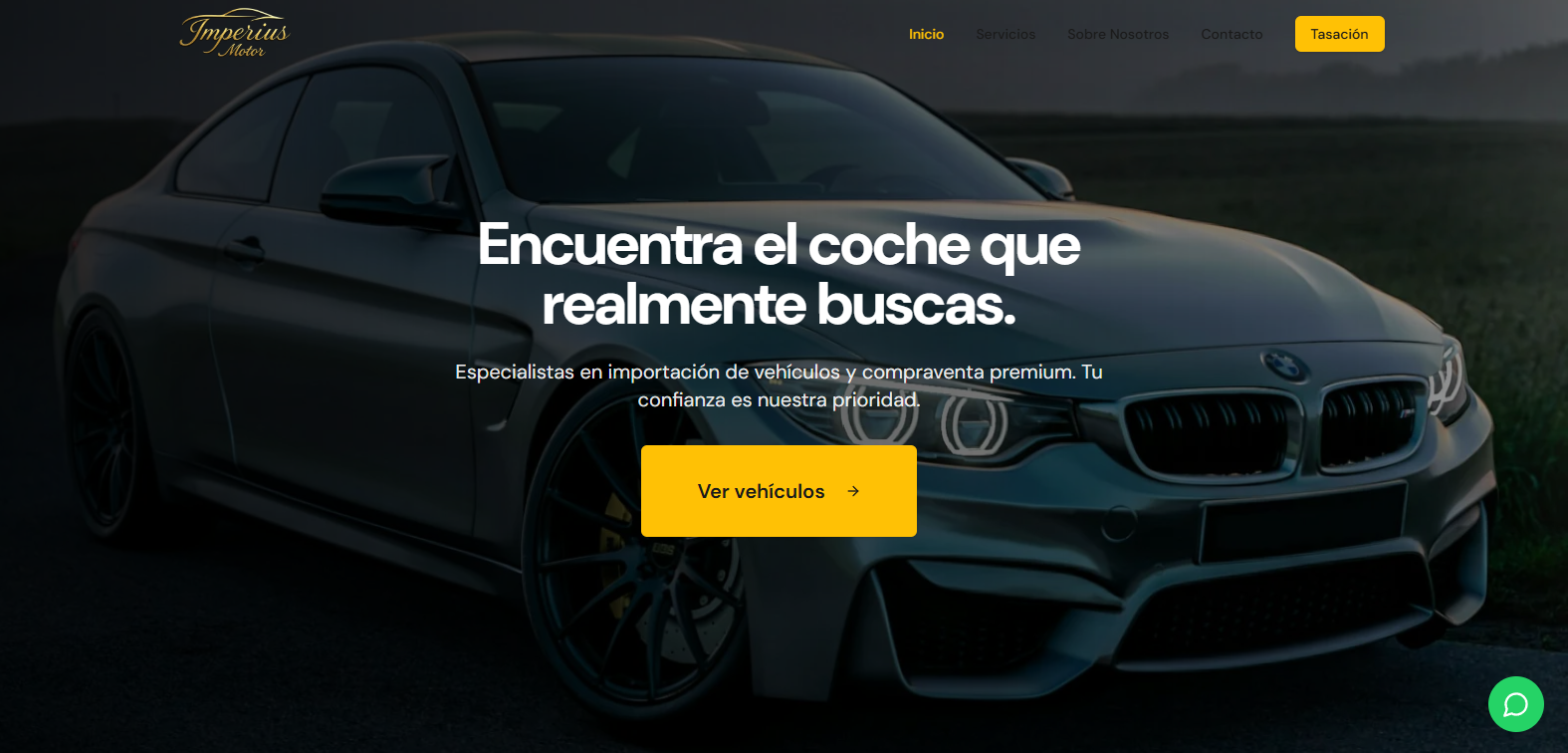 Página principal de Imperius Motor