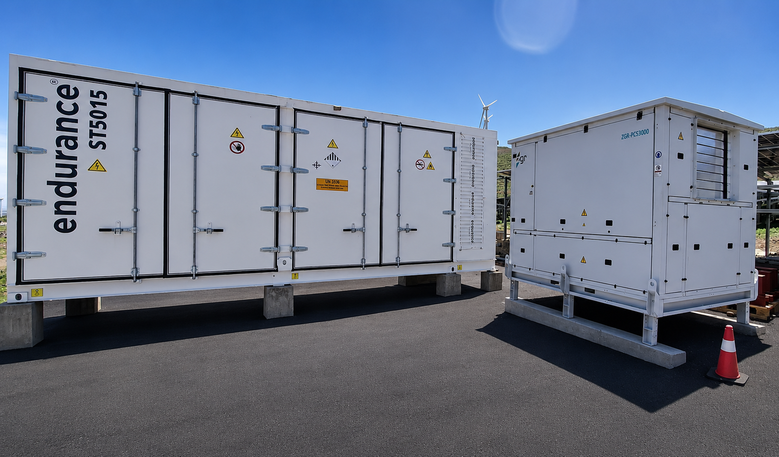Primer contenedor BESS del proyecto Gran Canaria